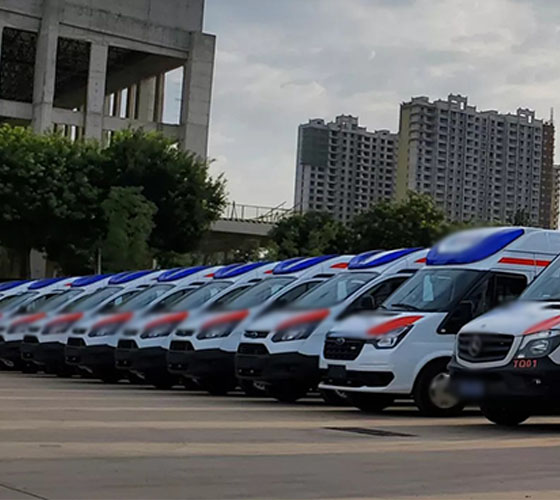 弥勒市服务车队展示